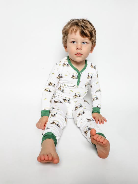 Golf bamboo toddler pajama set for boys