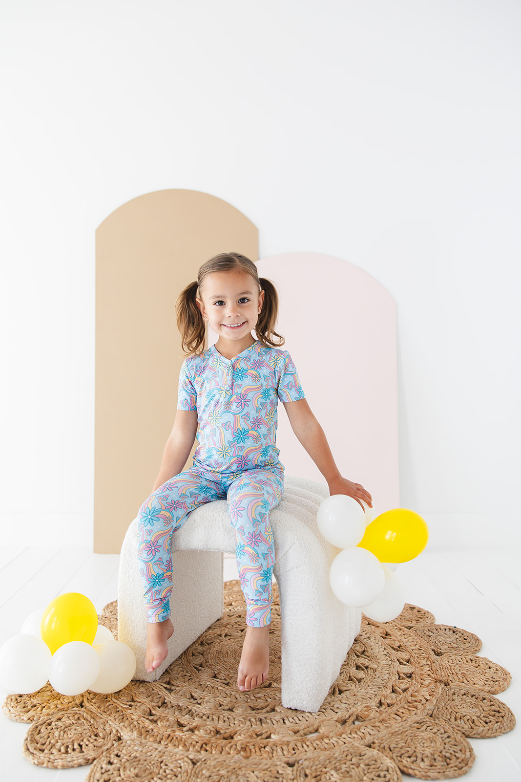 Baby and toddler bamboo pajamas for boys and girls.