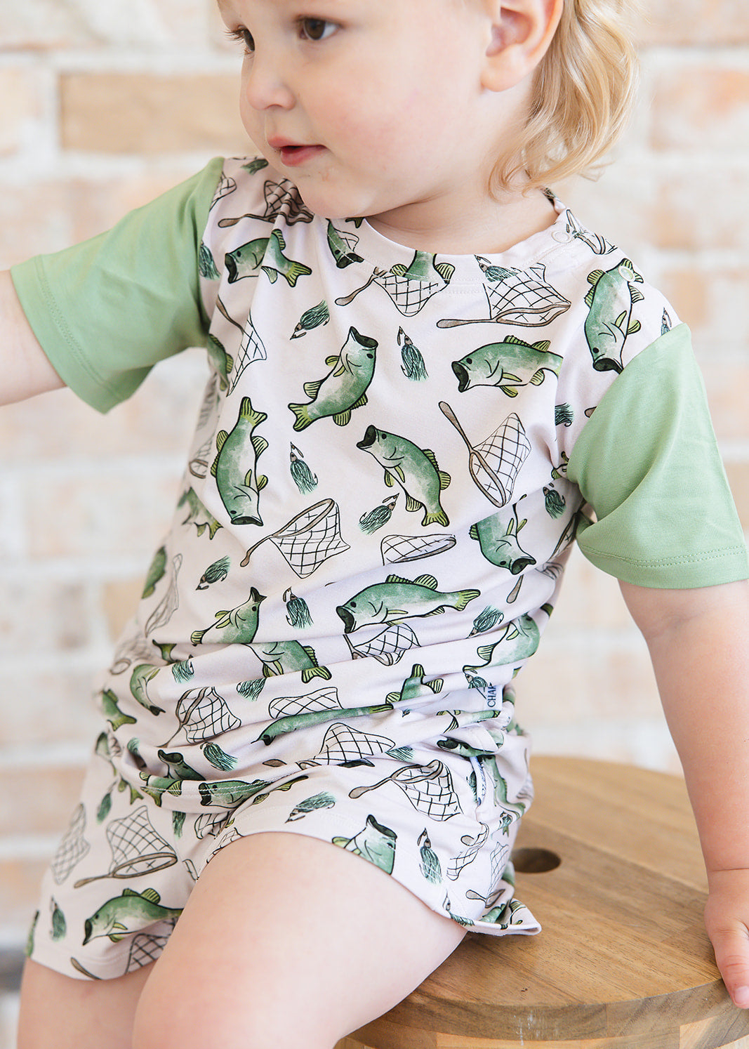 Bamboo Shortie Set | Gone Fishin'
