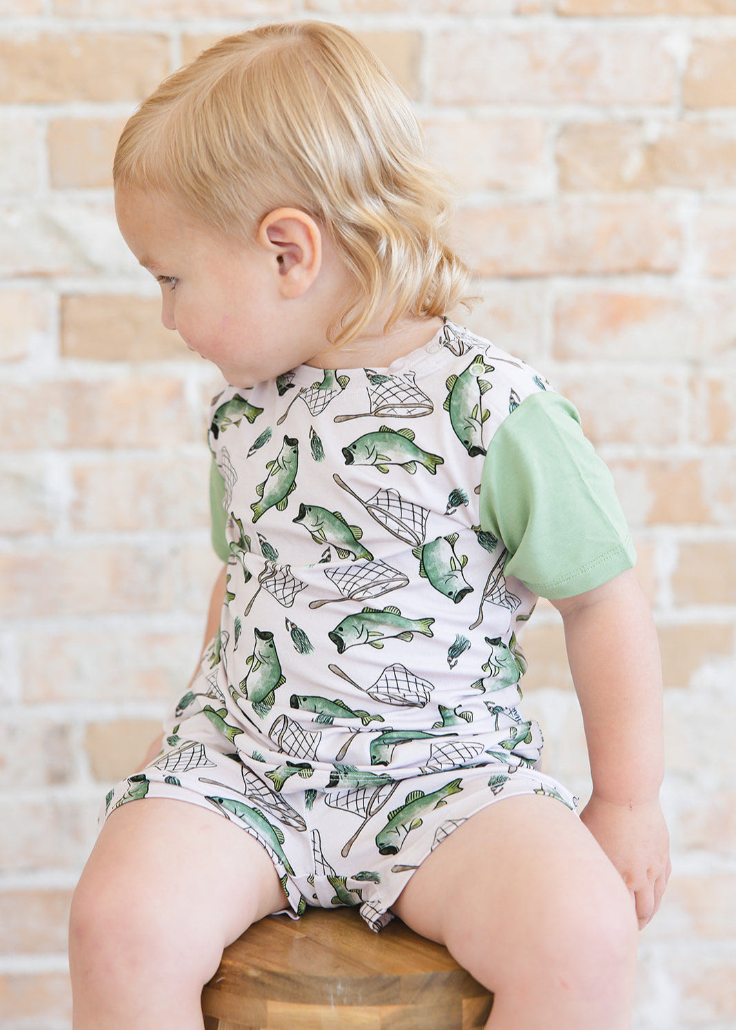 Bamboo Shortie Set | Gone Fishin'
