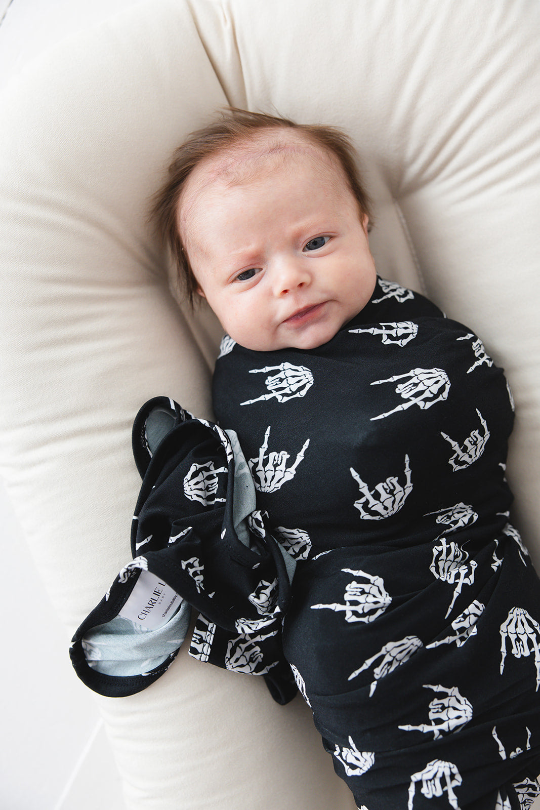 Bamboo Swaddle | Rock N' Skull