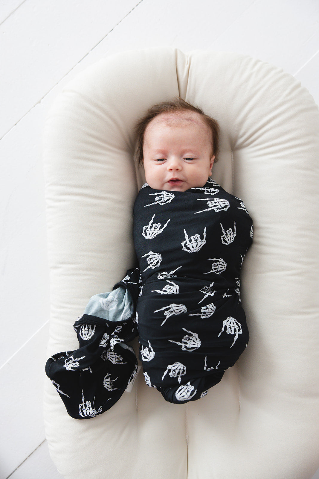 Bamboo Swaddle | Rock N' Skull