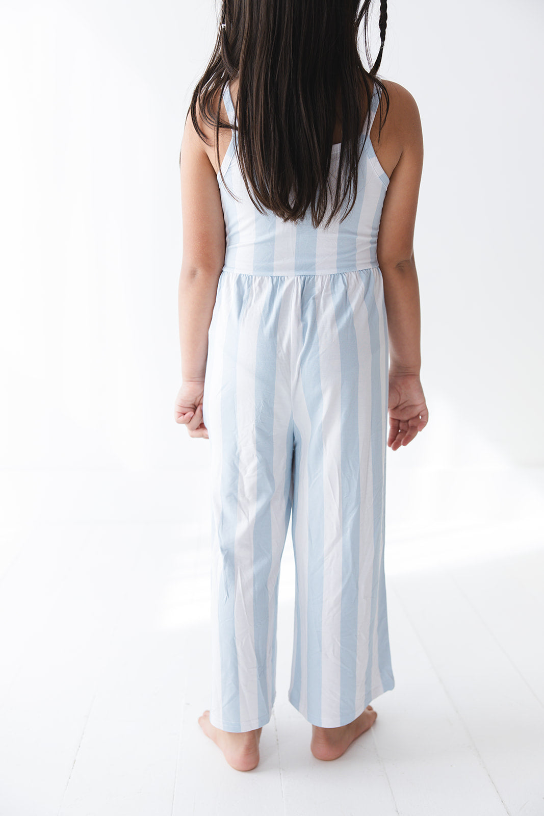 Bamboo Jumpsuit | Cotton Candy Stripes
