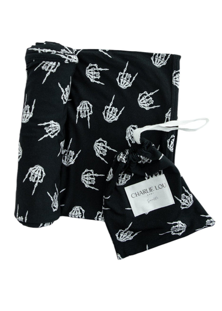 Bamboo Swaddle | Rock N' Skull