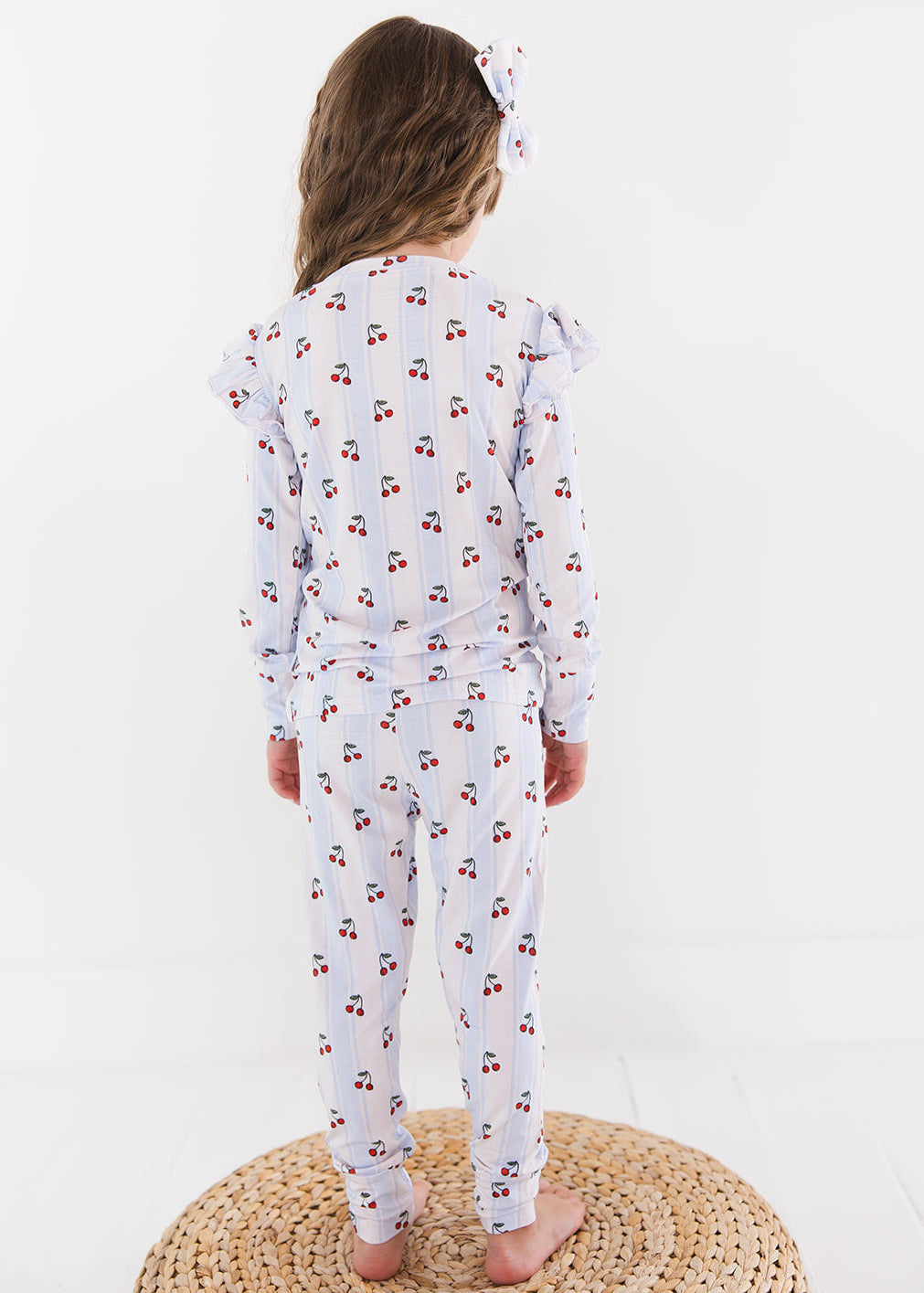 Bamboo Ruffle Pajama Set | Cherry Picker