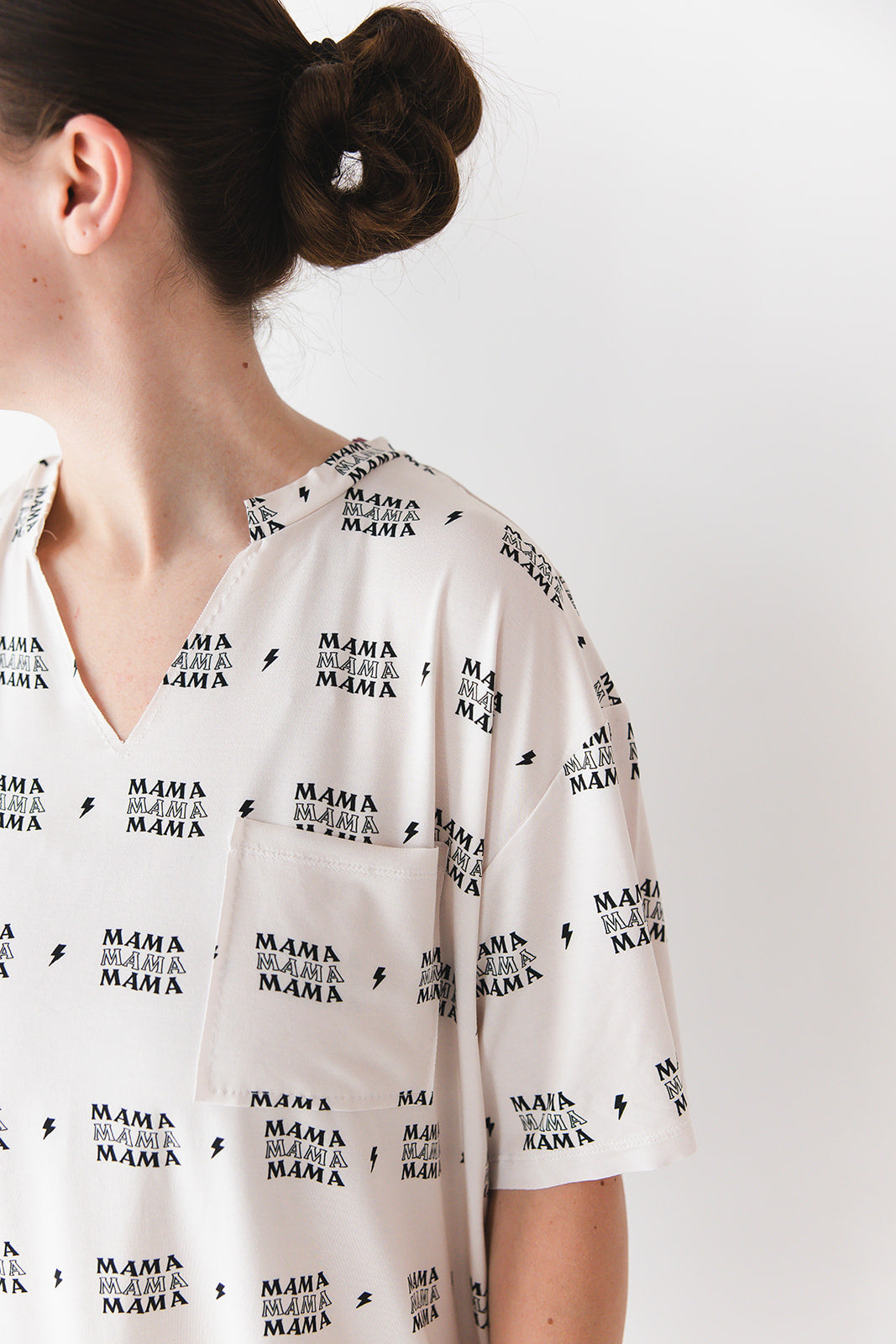 Women's Oversized Sleep Shirt | Mama's Boy