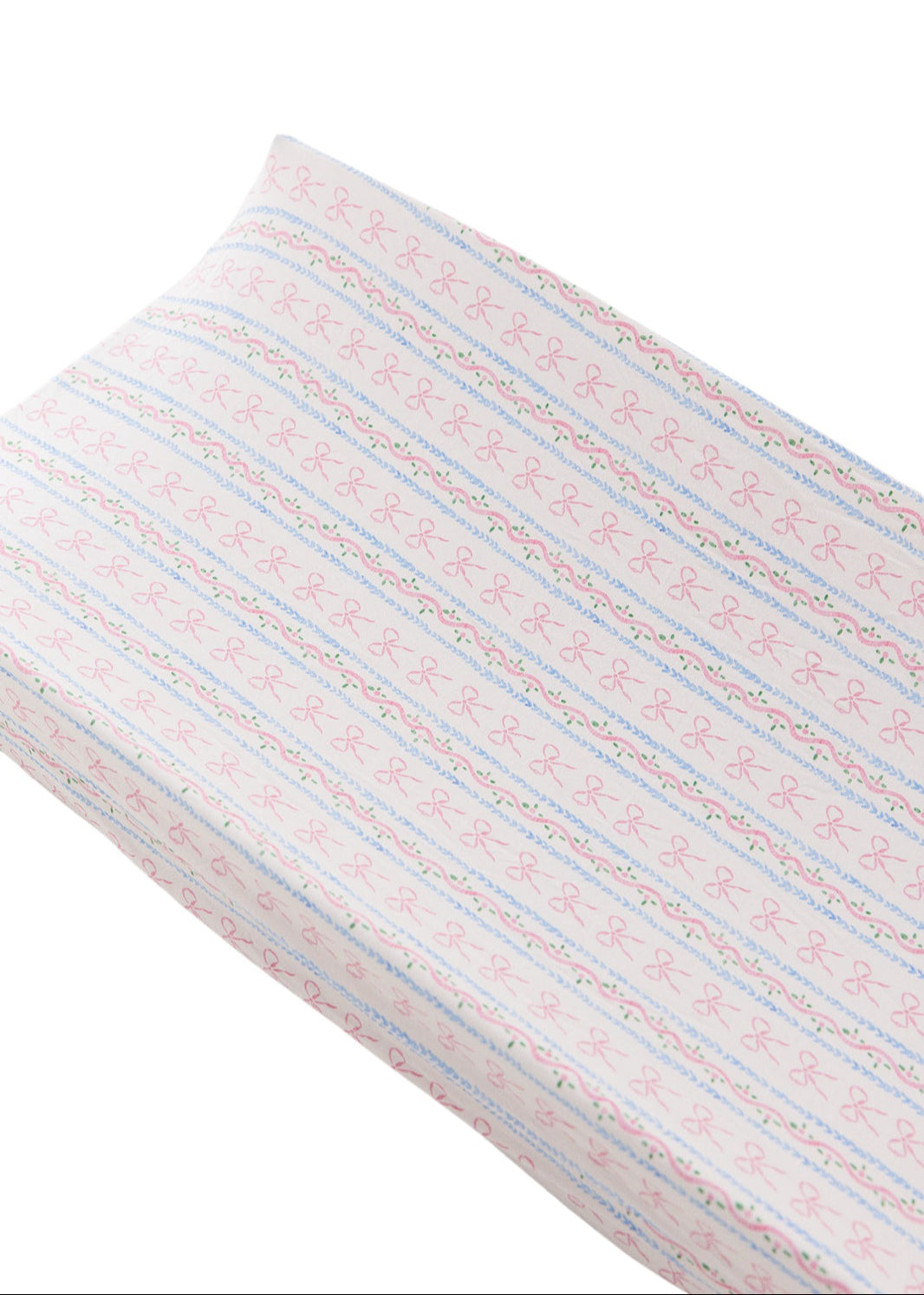 Bamboo Changing Pad Cover | Victorian Whimsy