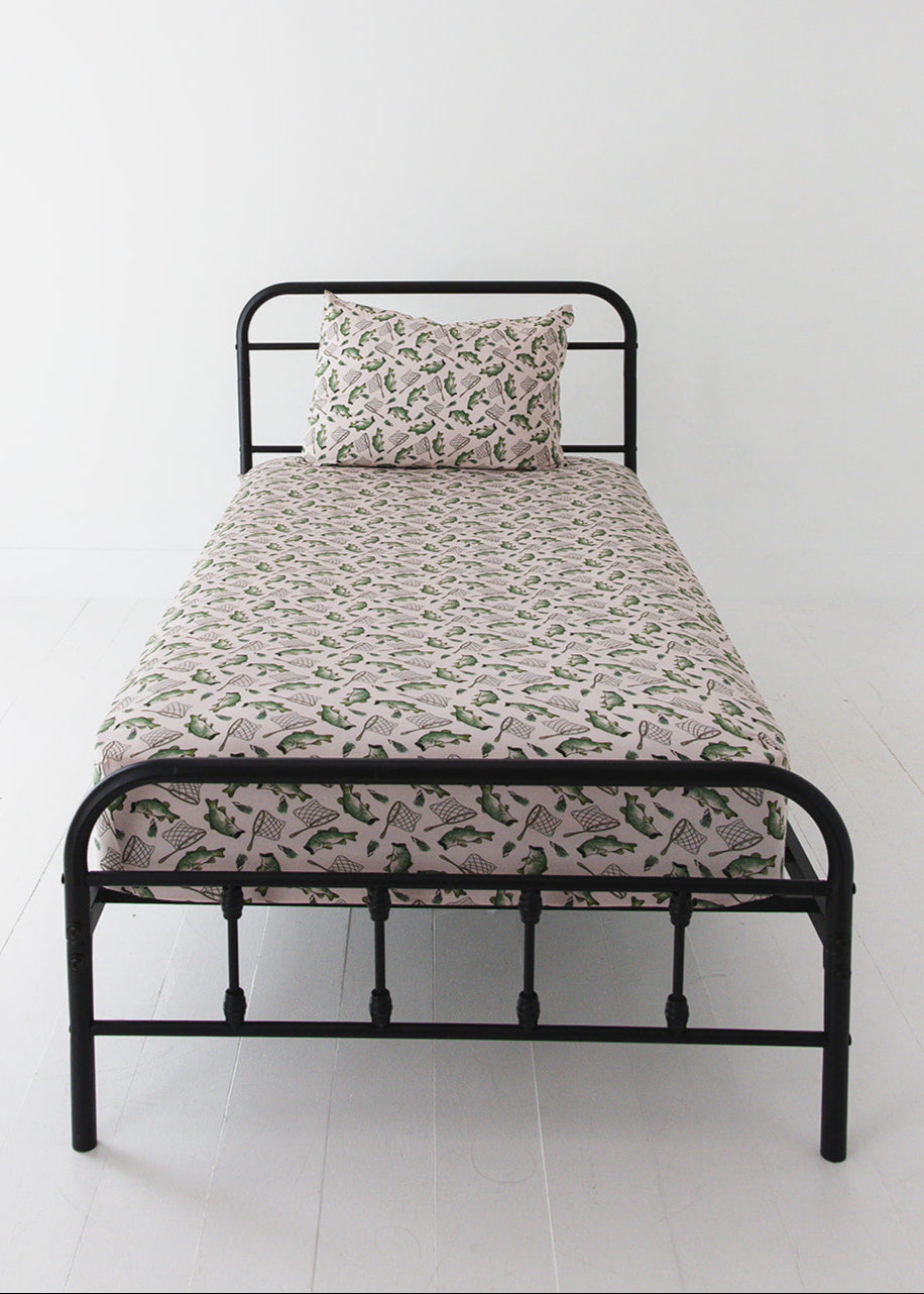 Bamboo Twin Bedding Set | Gone Fishin'