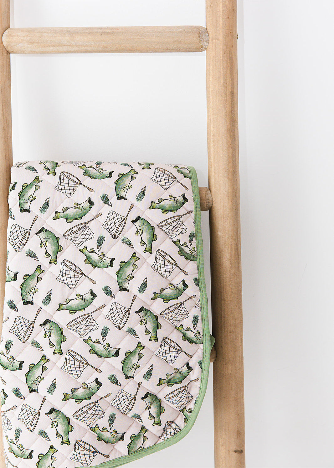 Fishing bamboo quilted blanket wi.h 3.0 TOG filling.
