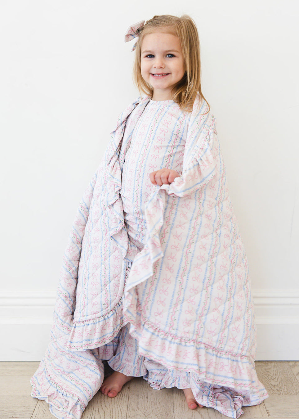 Bamboo Ruffle Quilt | Victorian Whimsy