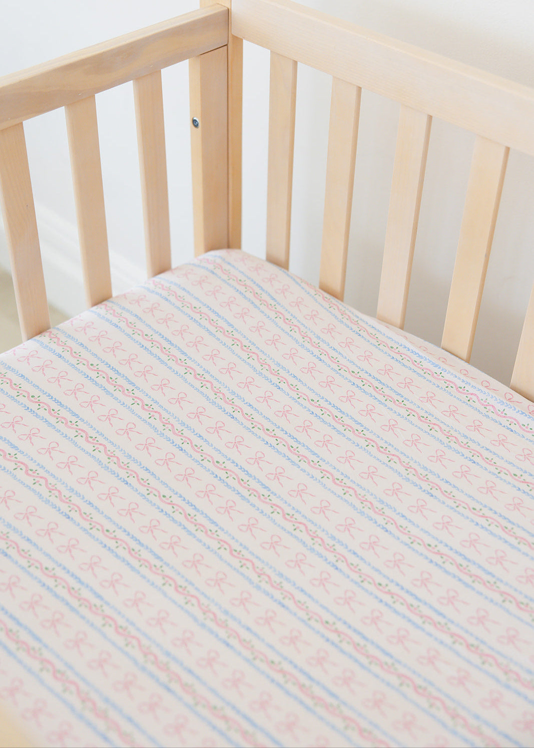 Bamboo Crib Sheet | Victorian Whimsy