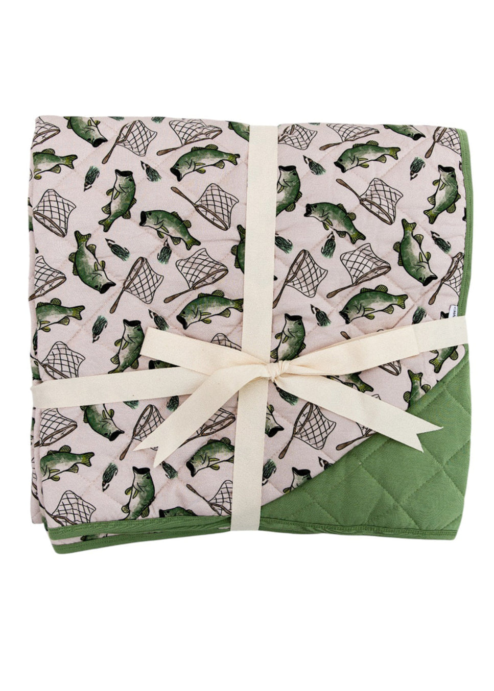 Fishing bamboo quilted blanket wi.h 3.0 TOG filling.