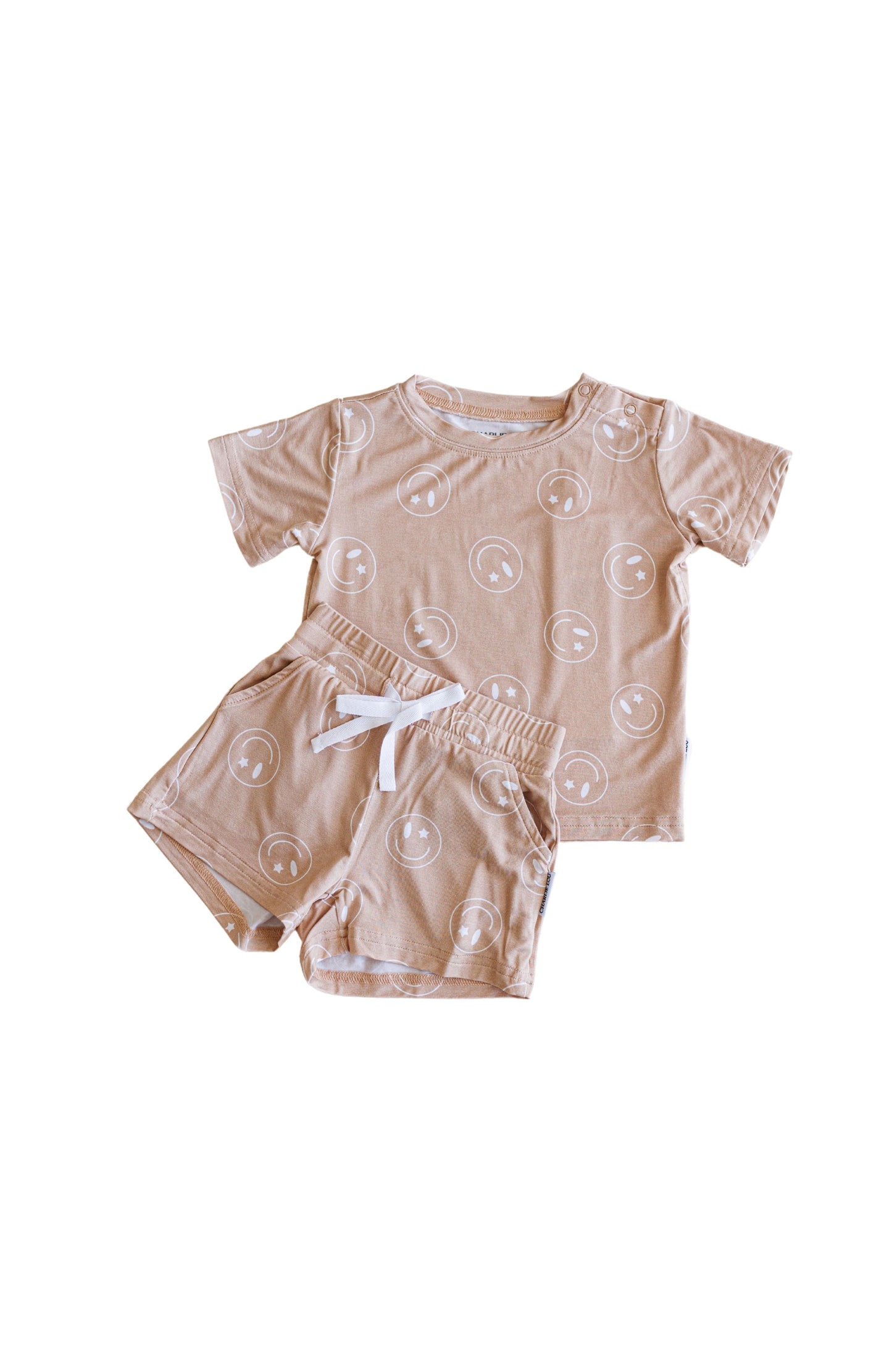 Bamboo Shortie Set | Starry Eyed Smiley
