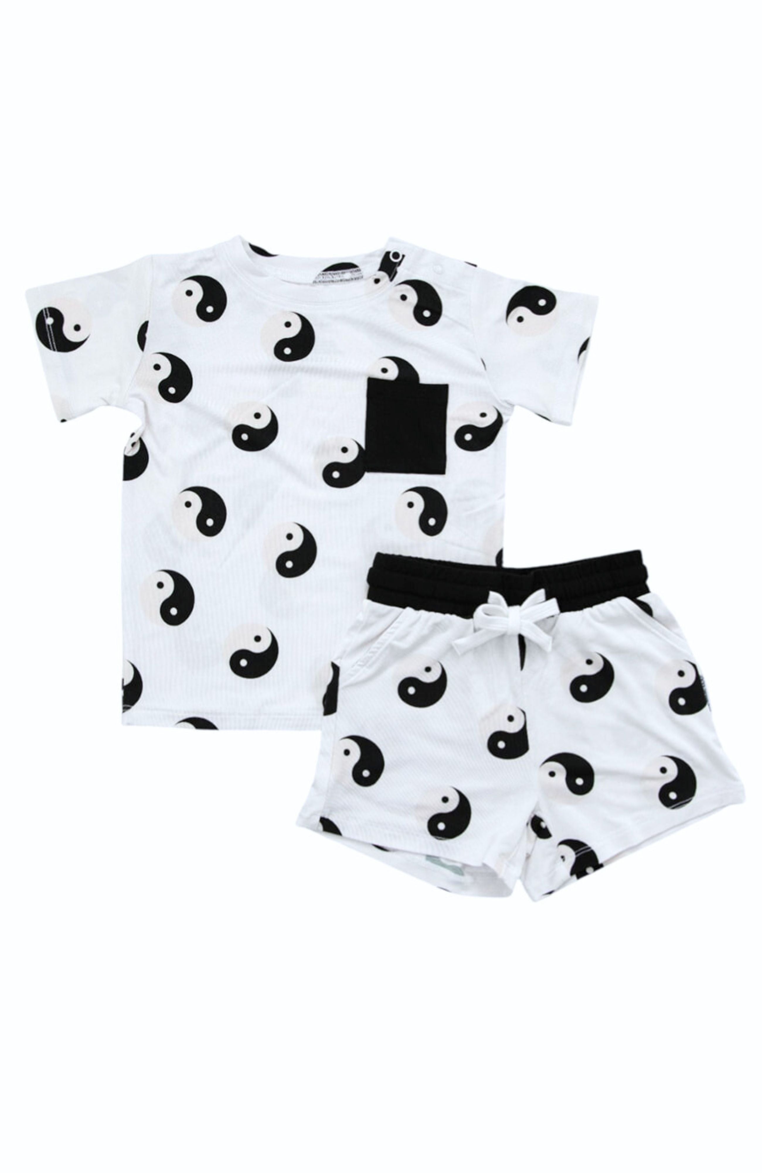 Bamboo Shortie Set | Yin & Yang