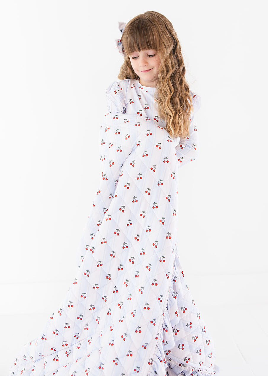 Bamboo Ruffle Quilt | Cherry Picker