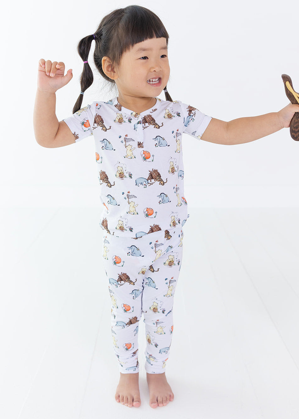 Winnie the Pooh bamboo pajama set.