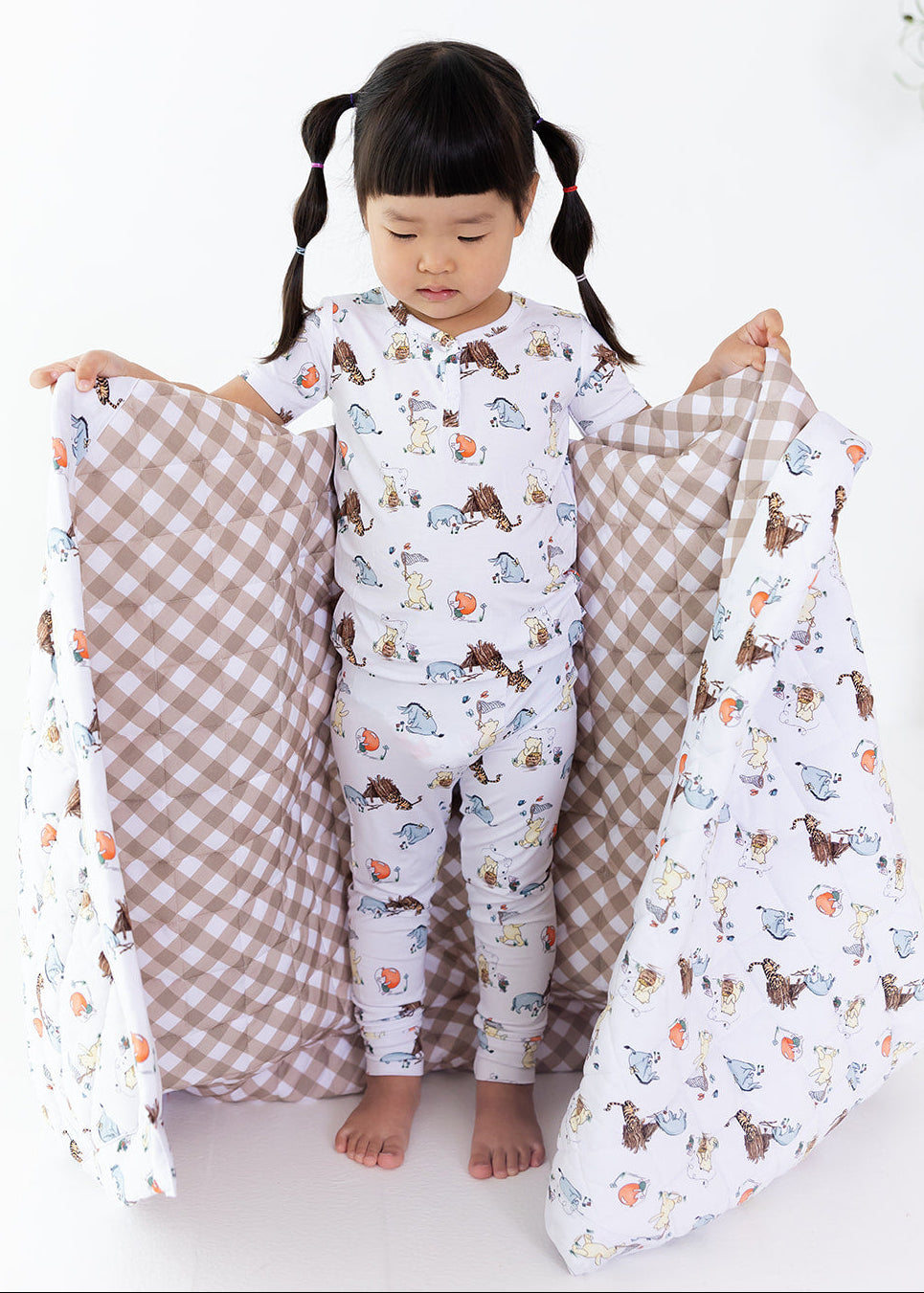 Winnie the Pooh bamboo pajama set.