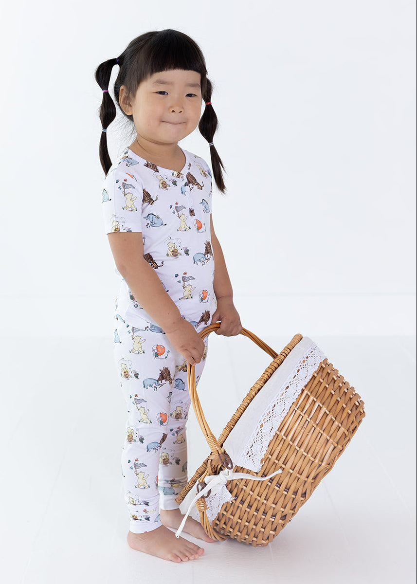 Winnie the Pooh bamboo pajama set.