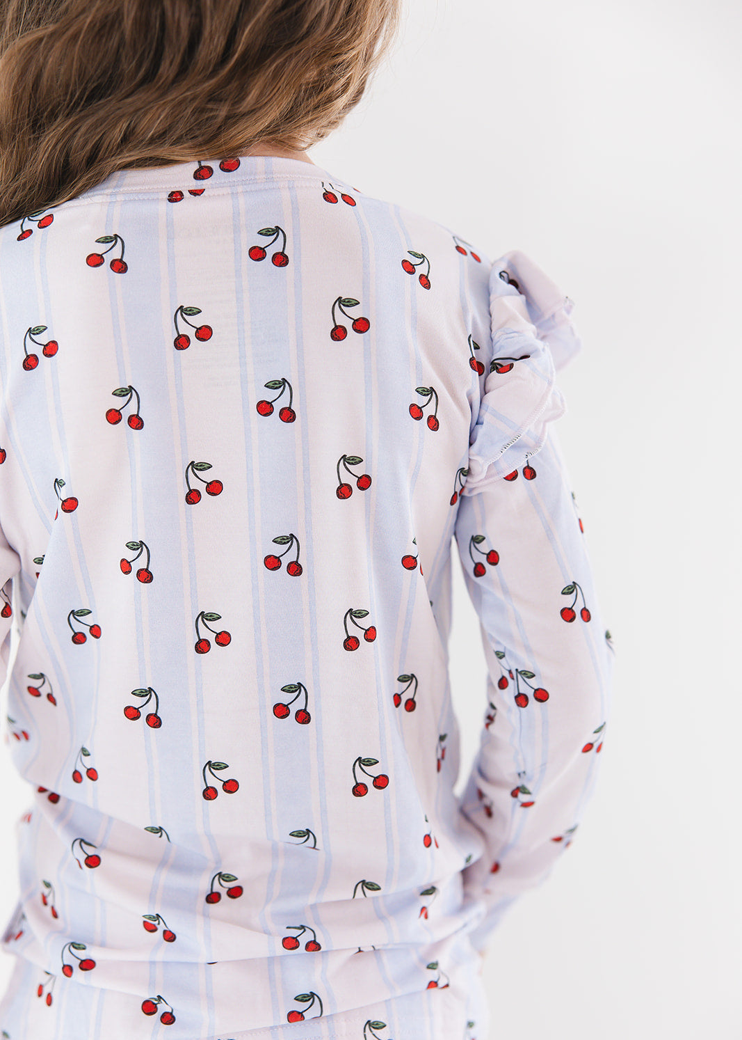 Bamboo Ruffle Pajama Set | Cherry Picker