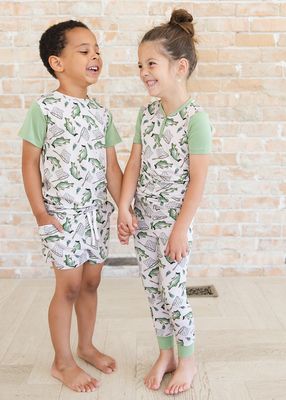 Bamboo Shortie Set | Gone Fishin'