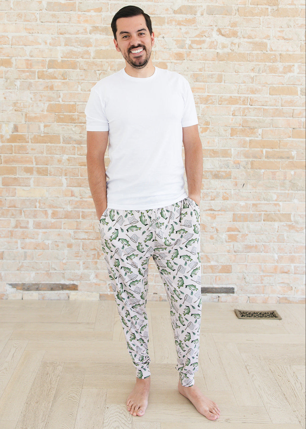 Men's bamboo Joggers | Gone Fishin'