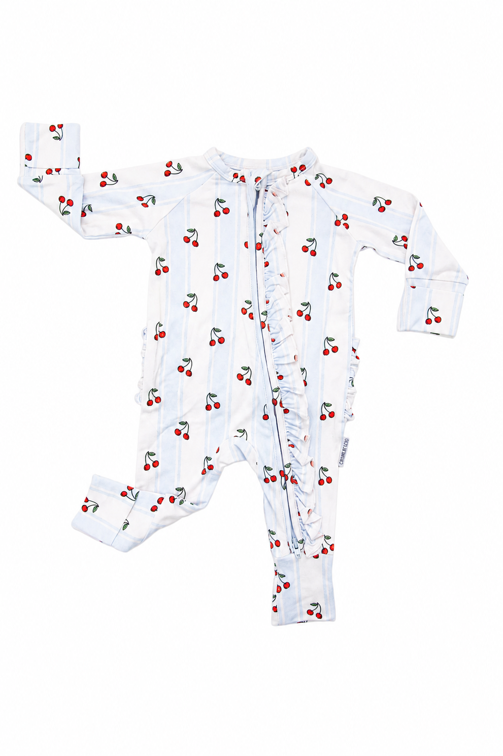 Bamboo Ruffle Rompee™ | Cherry Picker