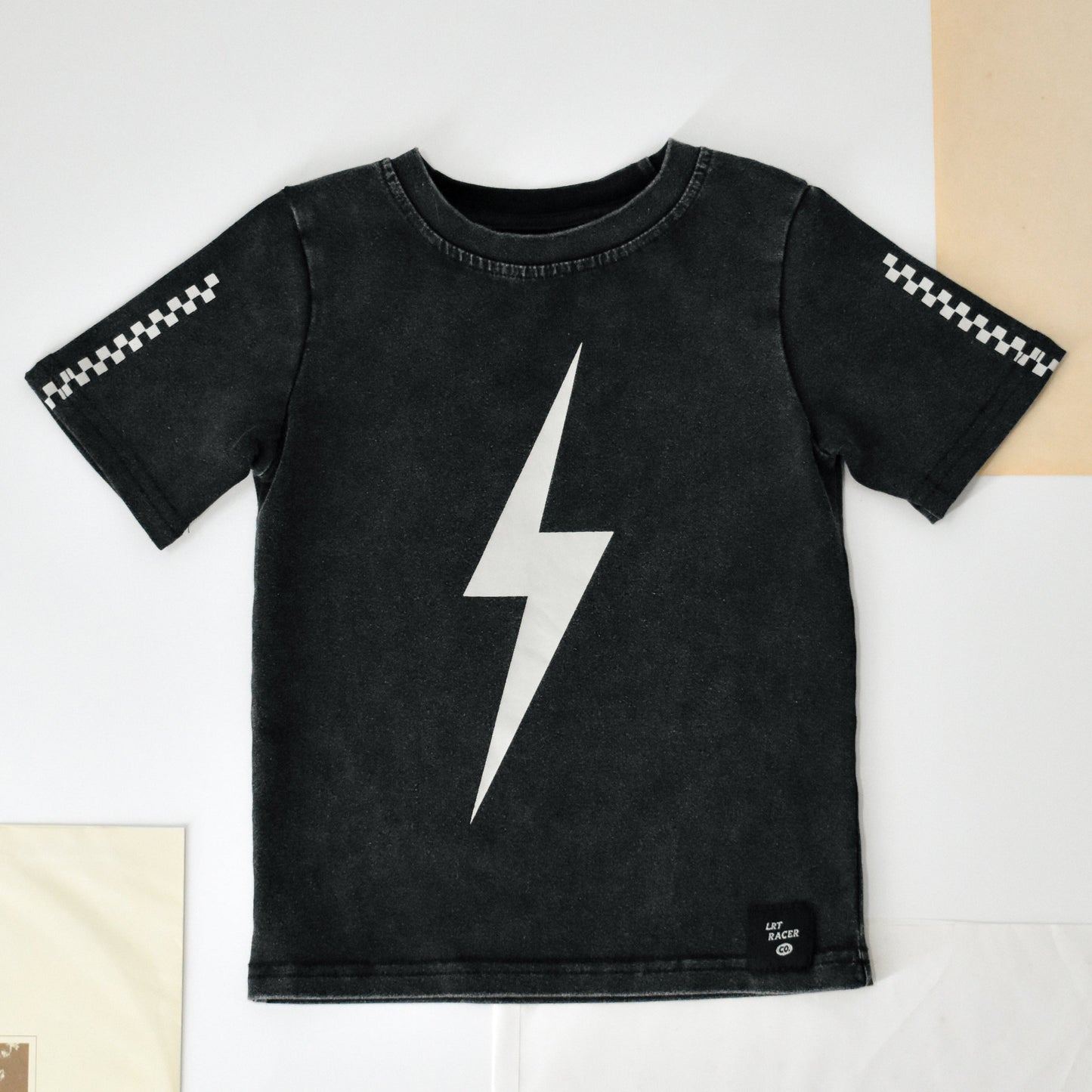 LIMITED EDITION SPARK SHORT SLEEVE RACER TEE - BLACK