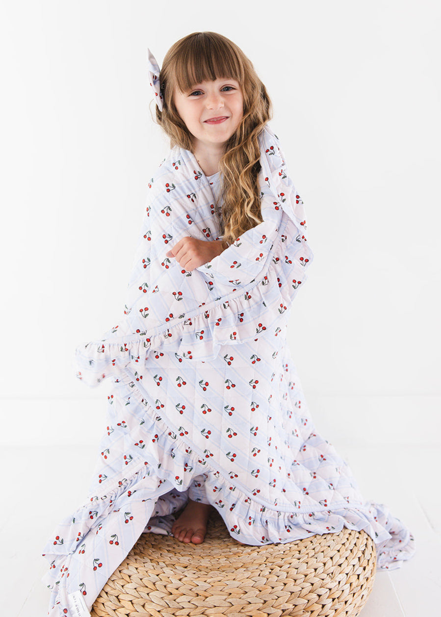 Bamboo Ruffle Quilt | Cherry Picker