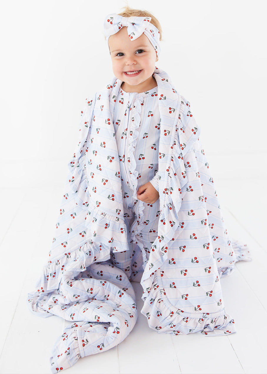 Bamboo Ruffle Quilt | Cherry Picker