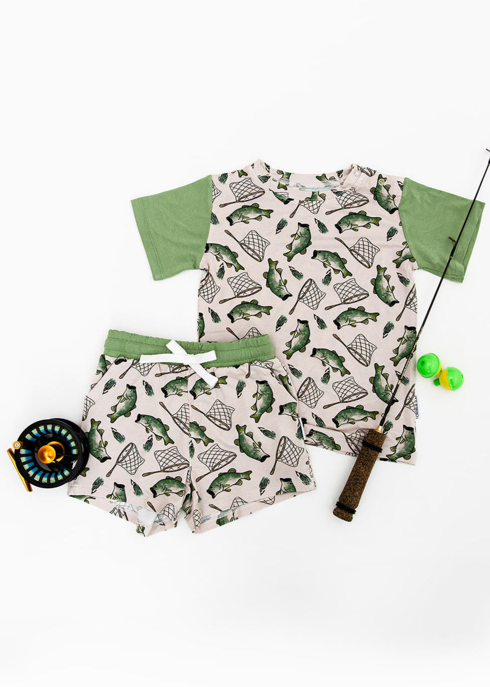 Bamboo Shortie Set | Gone Fishin'