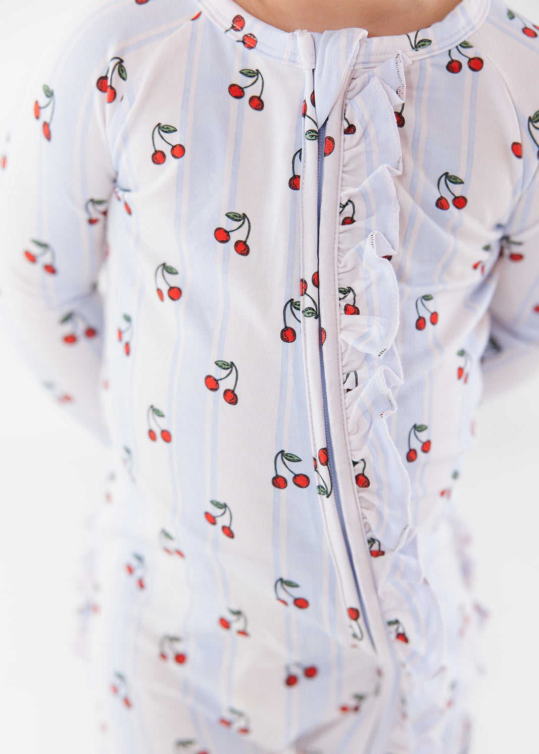 Bamboo Ruffle Rompee™ | Cherry Picker
