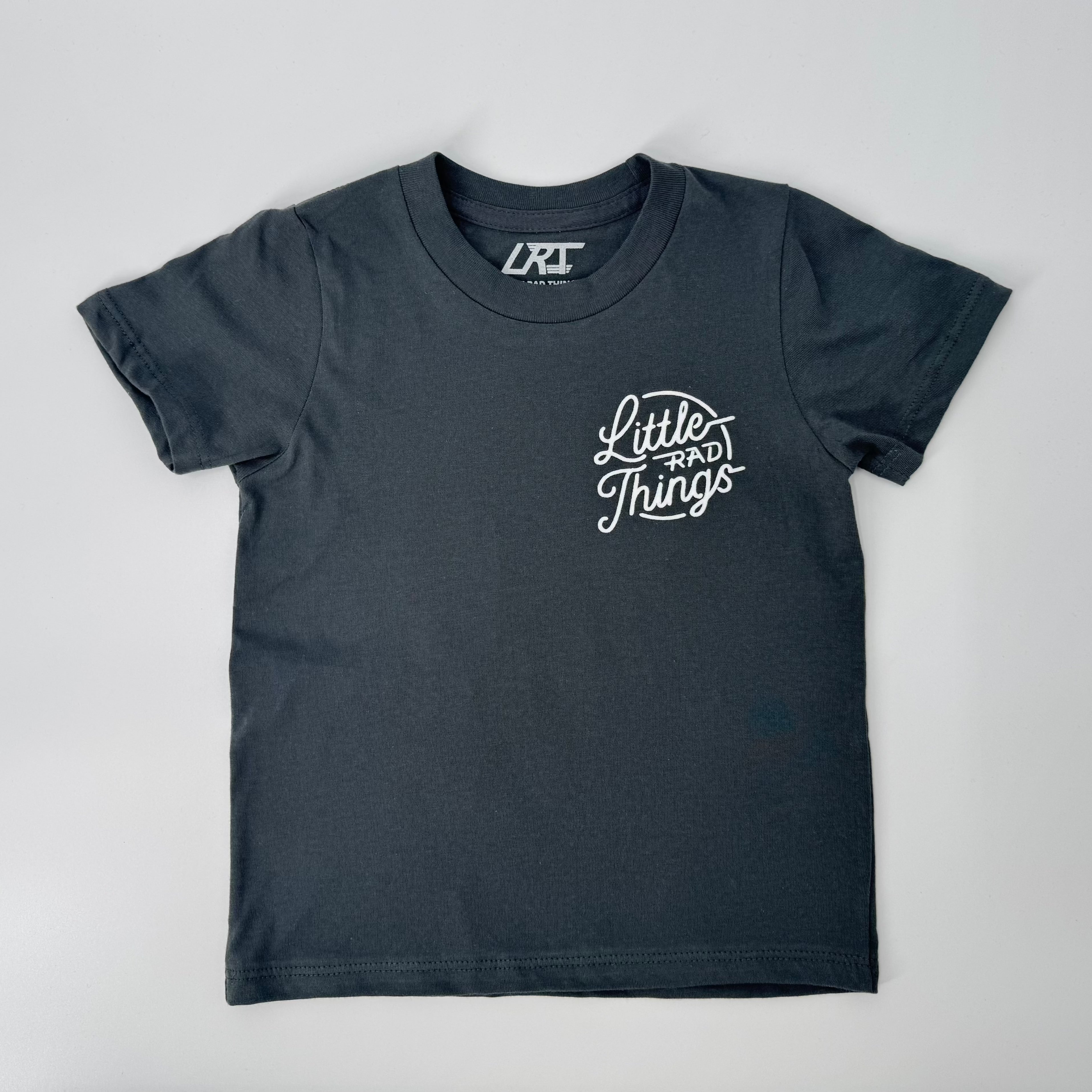 RAD CIRCLE LOGO TEE - SMOKE