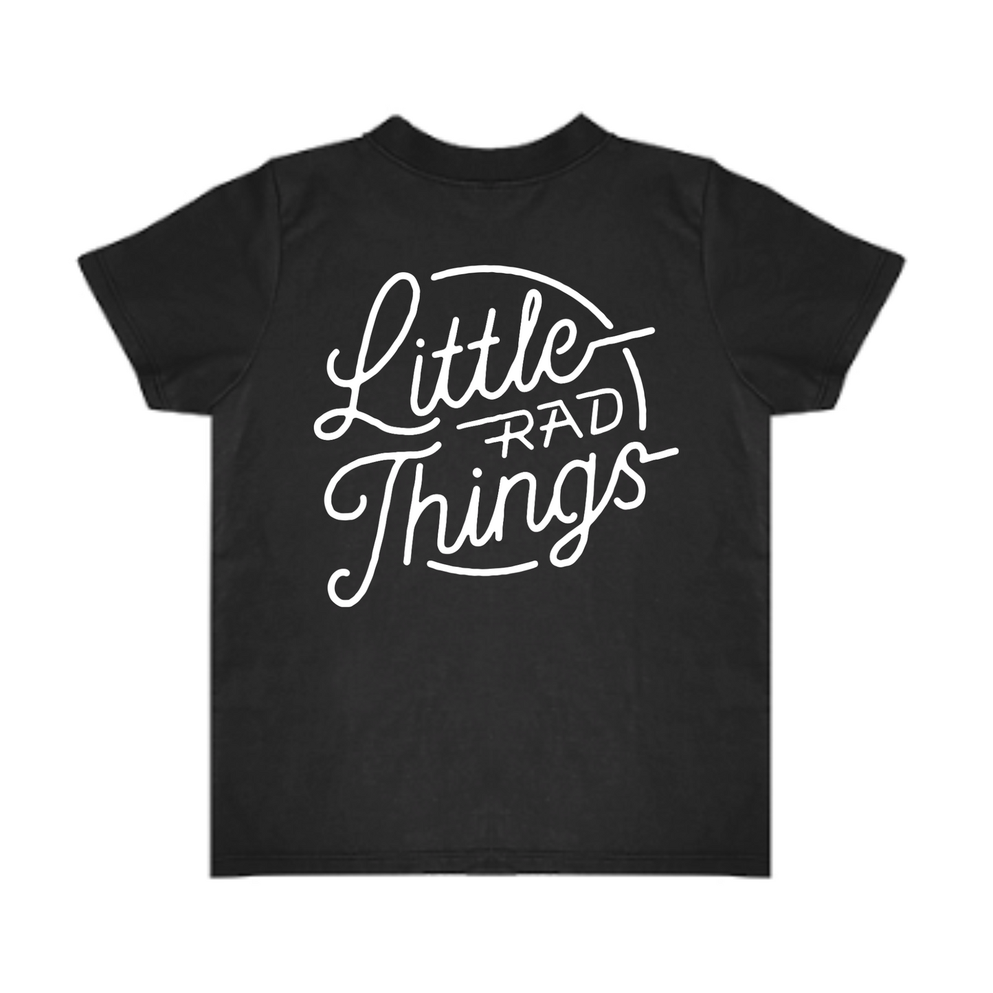 RAD CIRCLE LOGO TEE - BLACK
