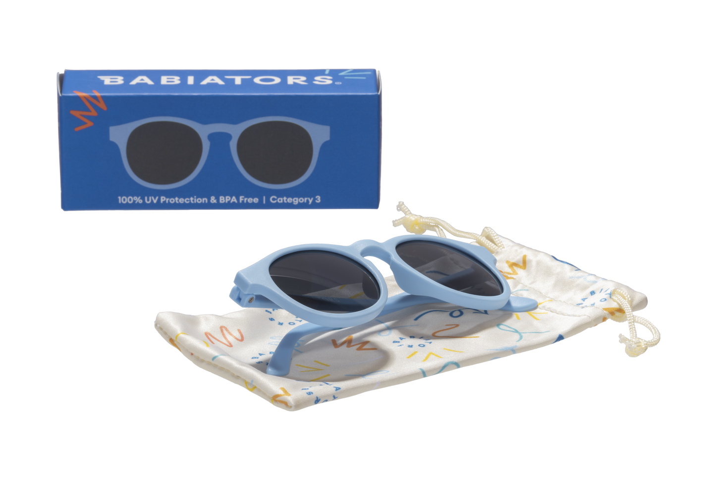Babiators - Bermuda Blue Keyhole Baby and Kid Sunglasses: Ages 3-5