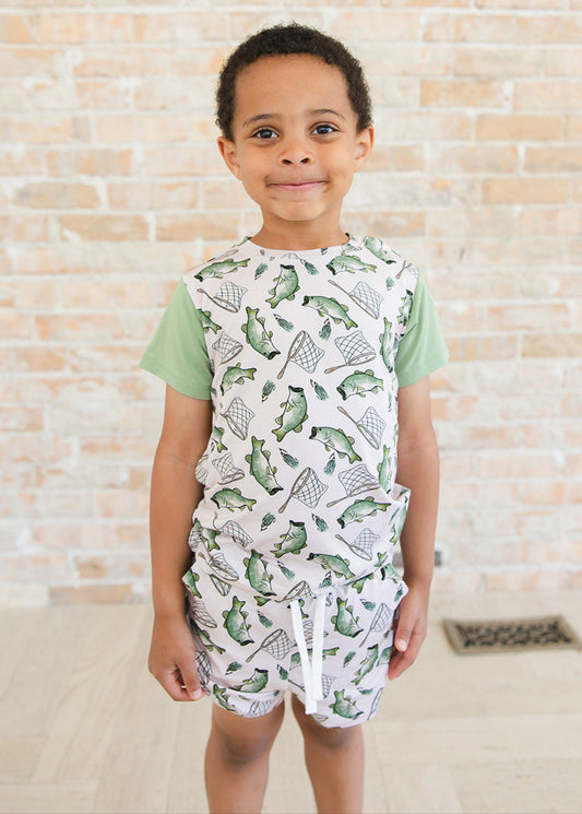 Bamboo Shortie Set | Gone Fishin'