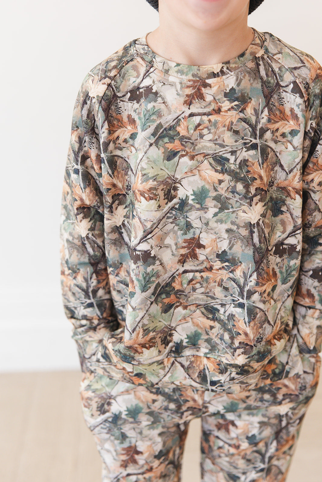 Bamboo French Terry Jogger Set | Classic Camo