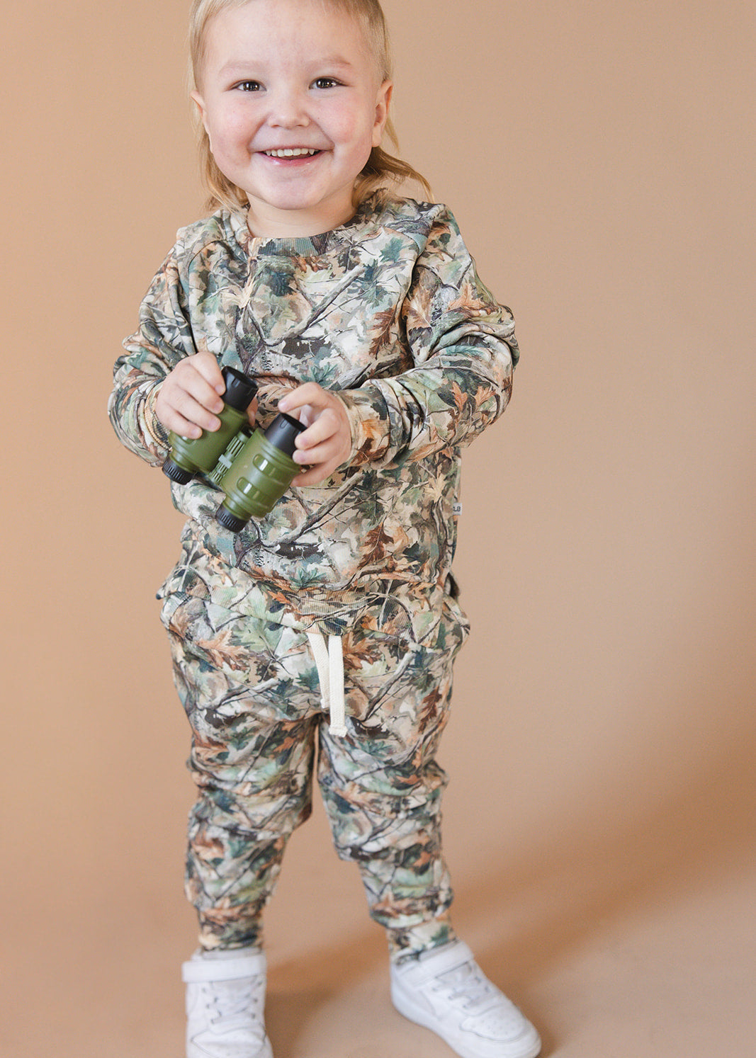 Bamboo French Terry Jogger Set | Classic Camo