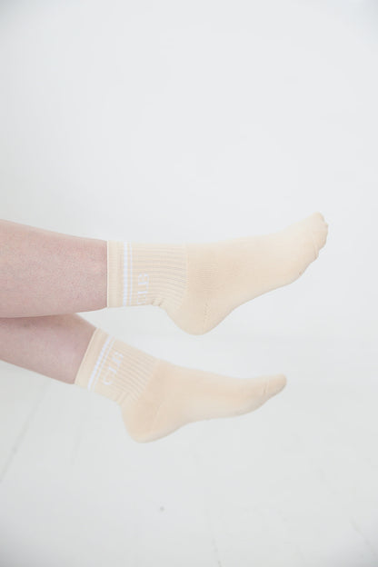 Half Crew Socks 3-PACK | Foot Soldier Mom™ | Cushioned Comfort for All-Day Support