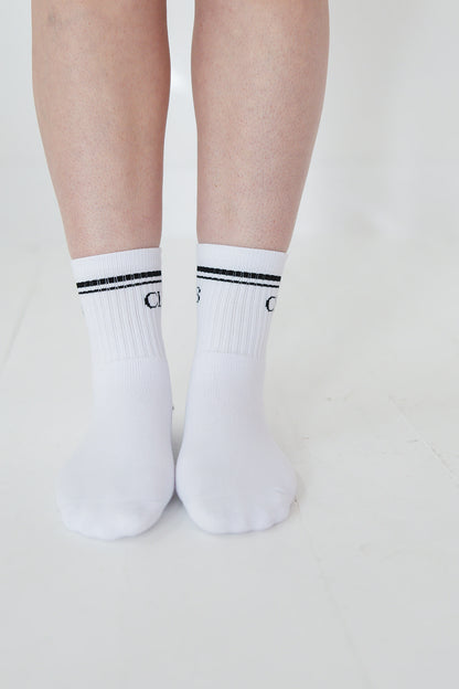 Half Crew Socks | Foot Soldier Mom™ | Cushioned Comfort for All-Day Support