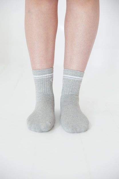 Half Crew Socks | Foot Soldier Mom™ | Cushioned Comfort for All-Day Support