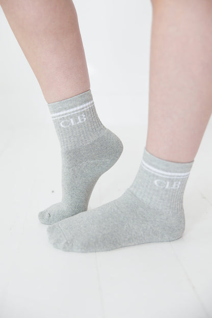 Half Crew Socks 3-PACK | Foot Soldier Mom™ | Cushioned Comfort for All-Day Support