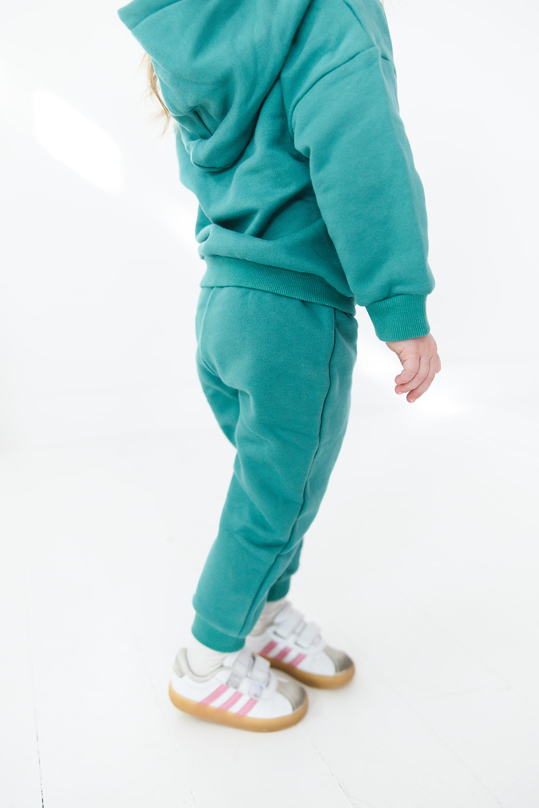 Organic Cotton Hoodie & Jogger Set | Green