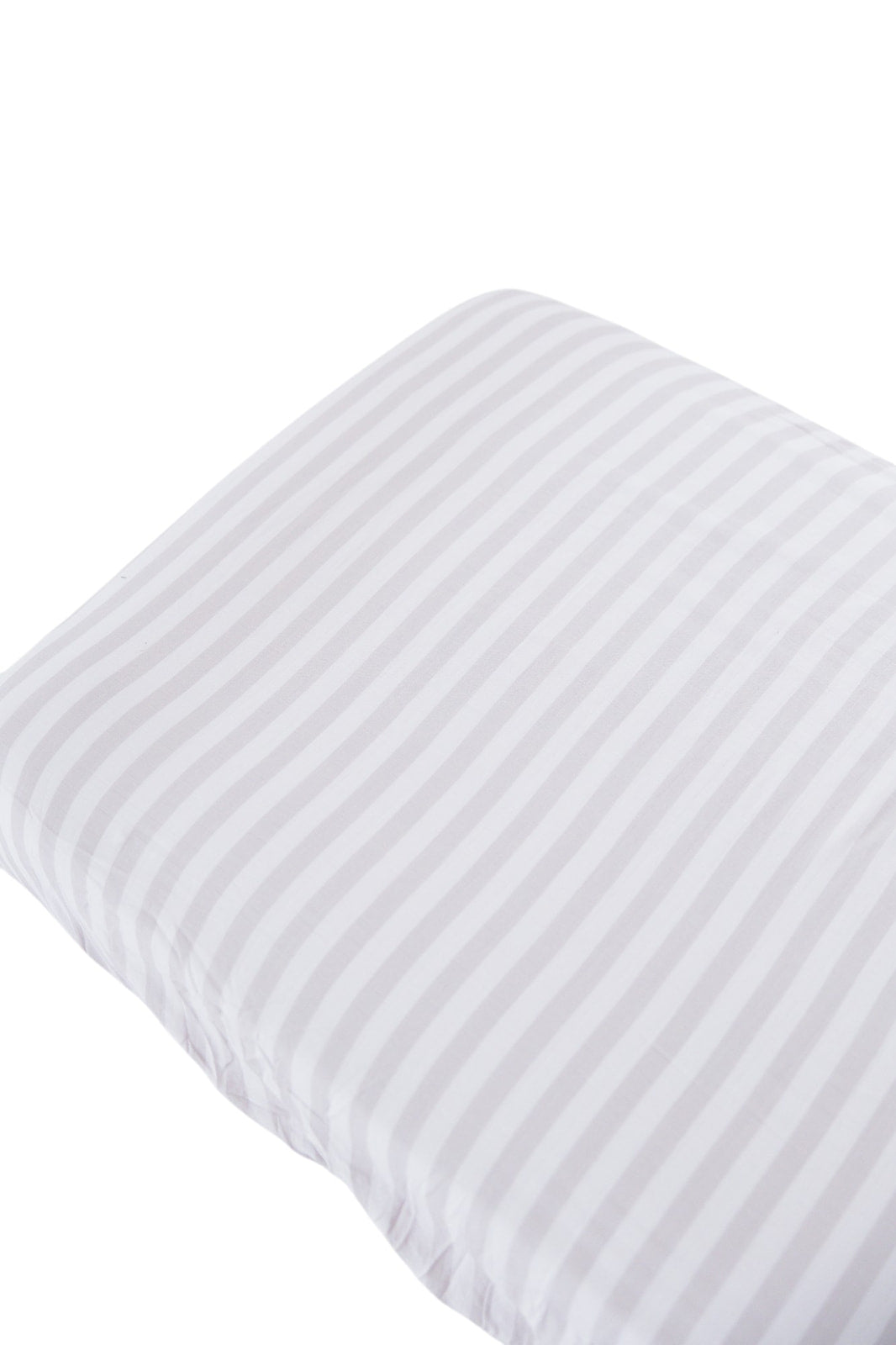 Striped 100% cotton Muslin Crib Sheet for nursery room for boys and girls.