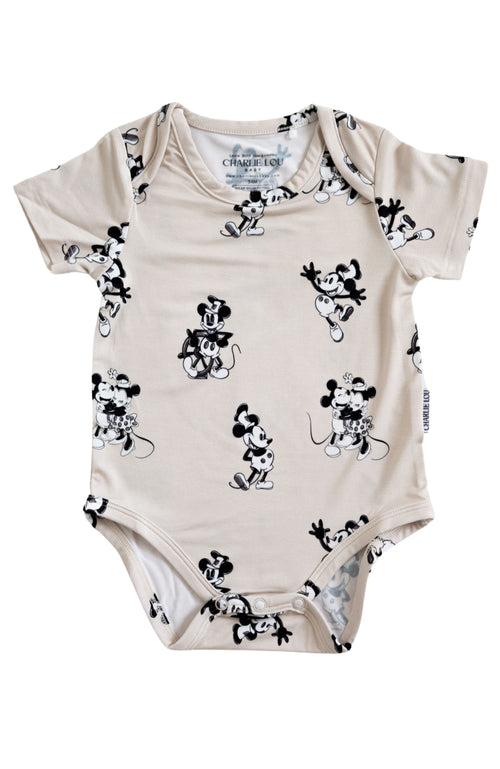 Bamboo Bodysuit | Steamboat Willie