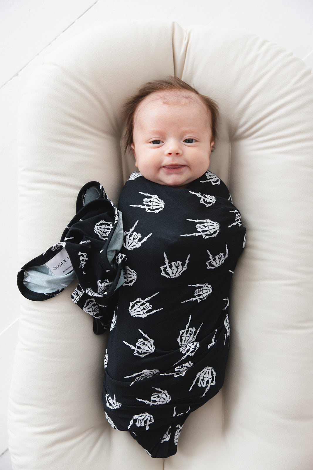 Bamboo Swaddle | Rock N' Skull