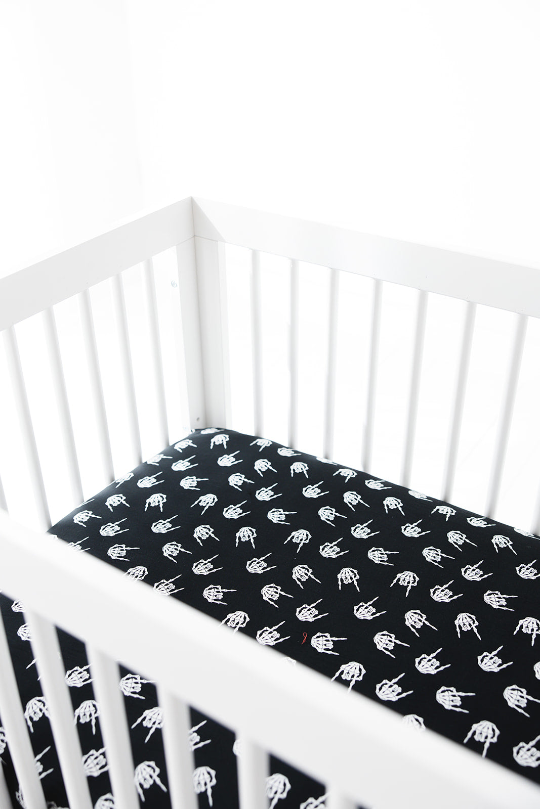 Bamboo Crib Sheet | Rock N' Skull