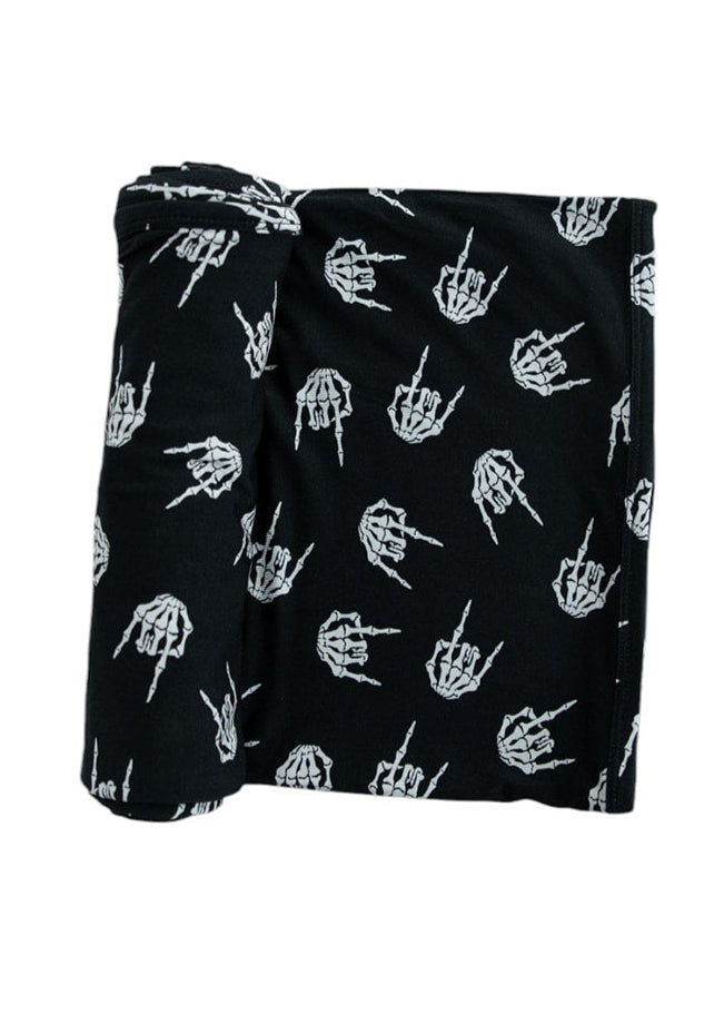 Bamboo Swaddle | Rock N' Skull
