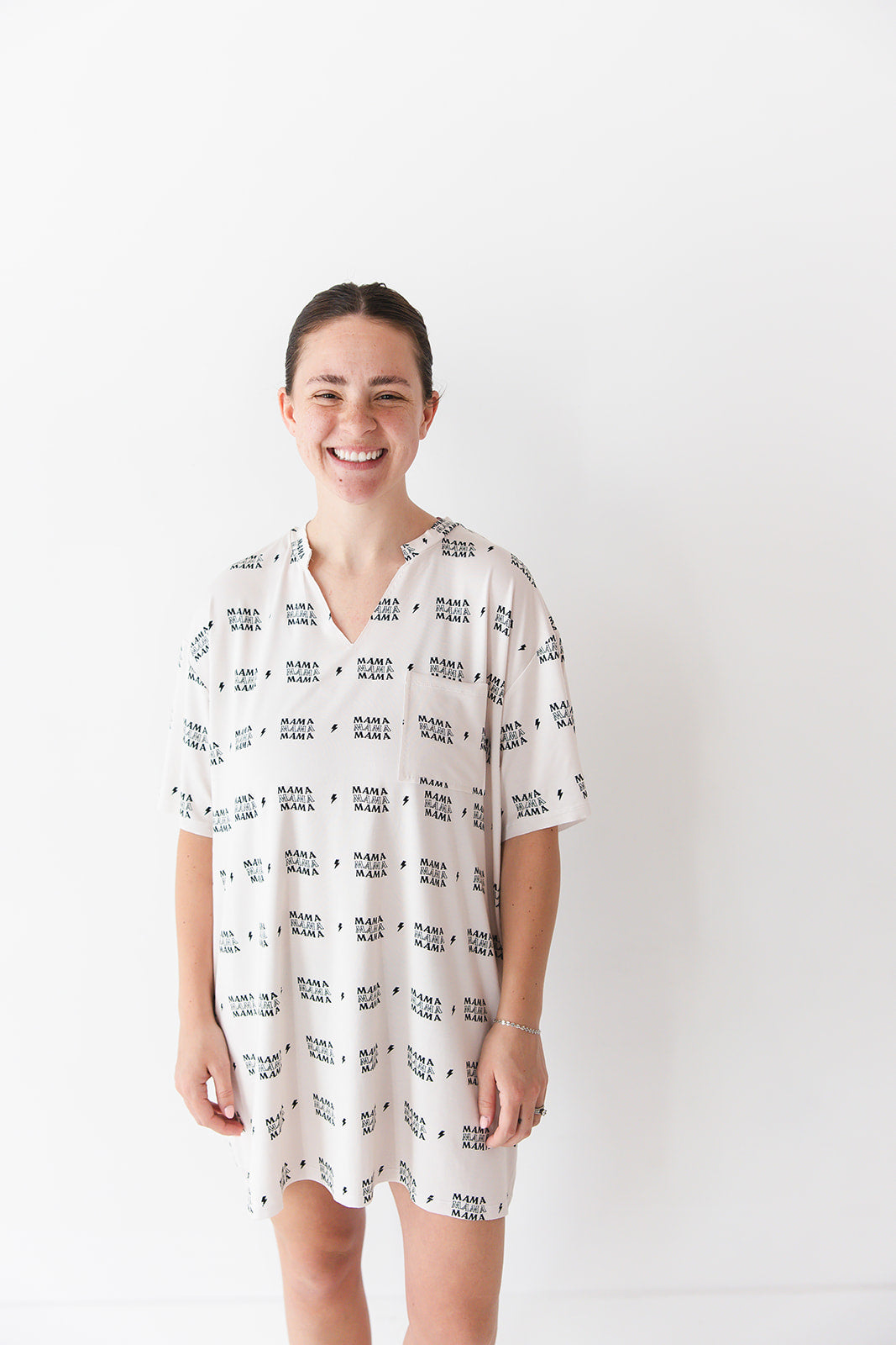 Women's Oversized Sleep Shirt | Mama's Boy