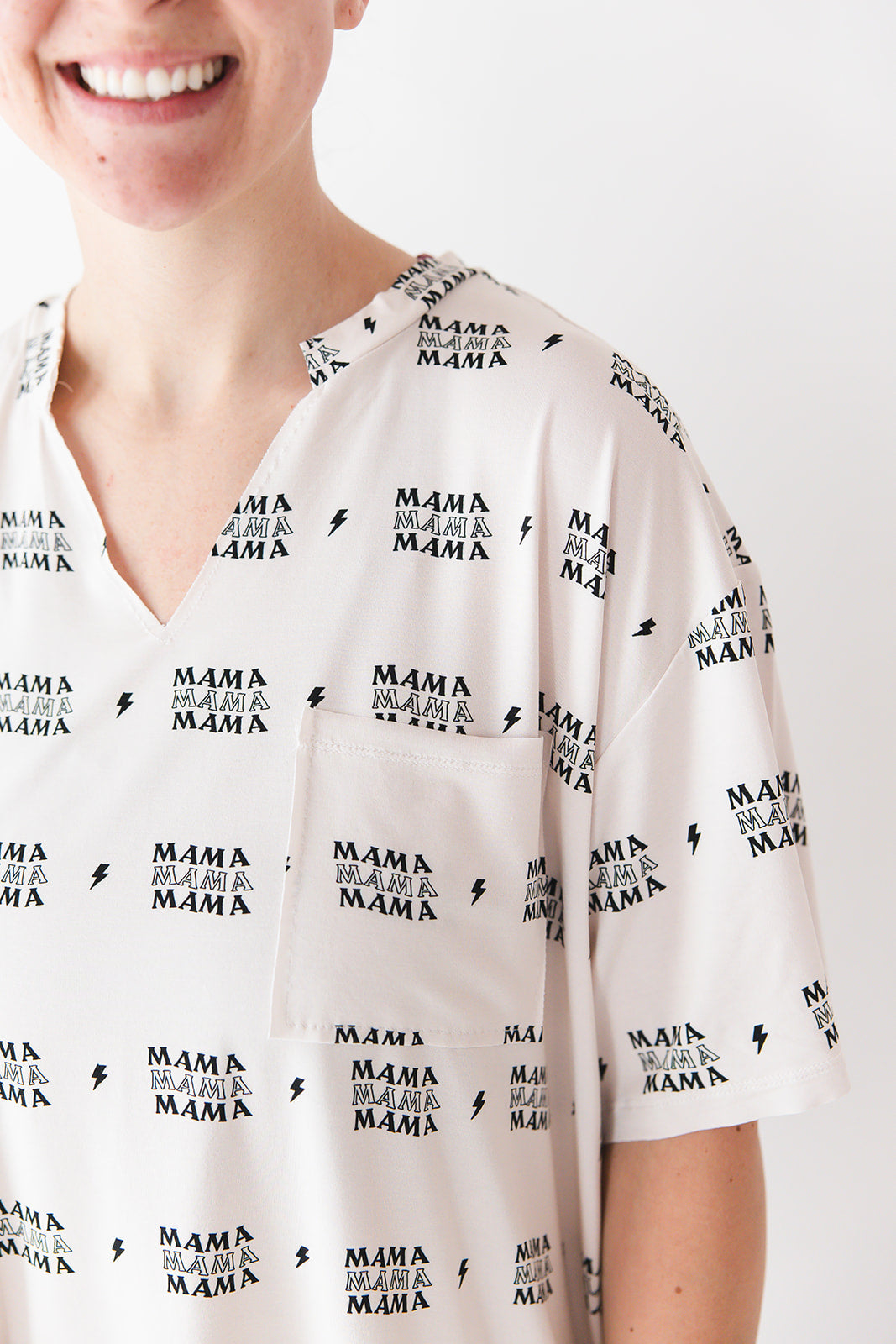Women's Oversized Sleep Shirt | Mama's Boy