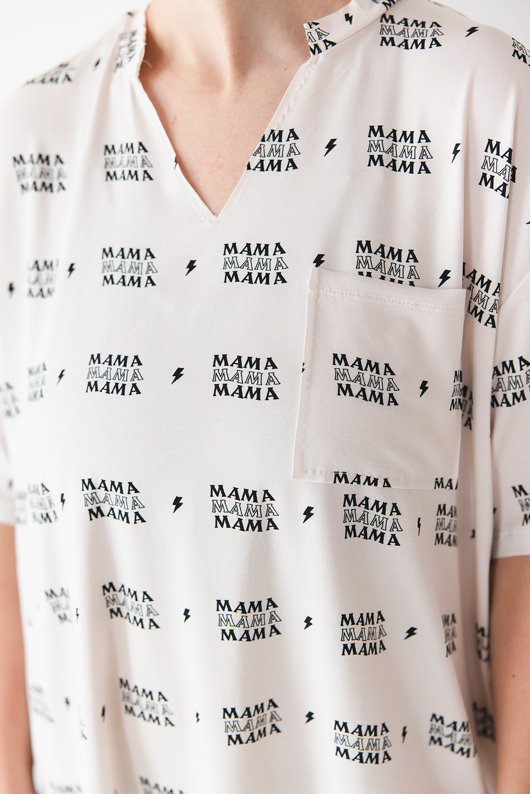 Women's Oversized Sleep Shirt | Mama's Boy